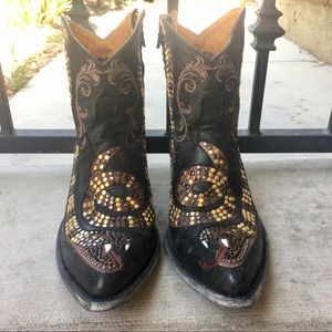 Old Gringo Snake Zipper Boots